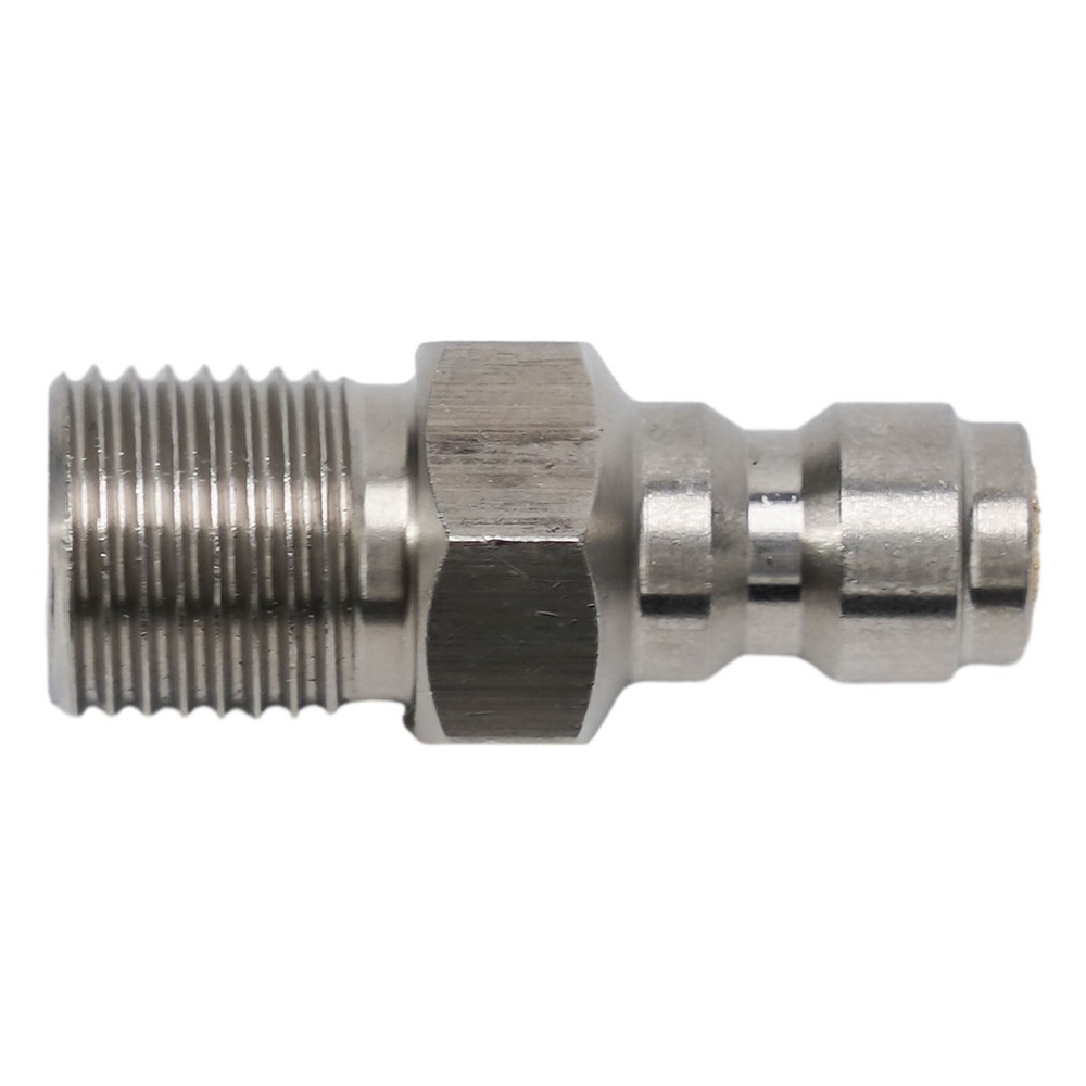 Efficient M10*1.0 Threaded PCPFittings 8MM Male Quick Disconnect Adapter