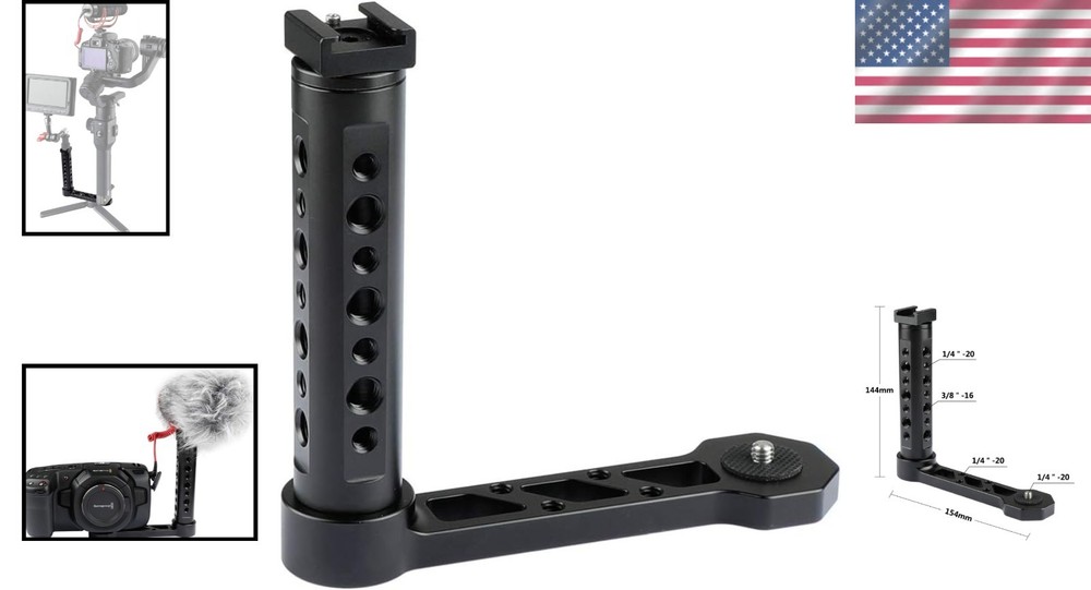 Durable Anodized Aluminum Cheese Handle for Blackmagic Pocket Cinema 4K