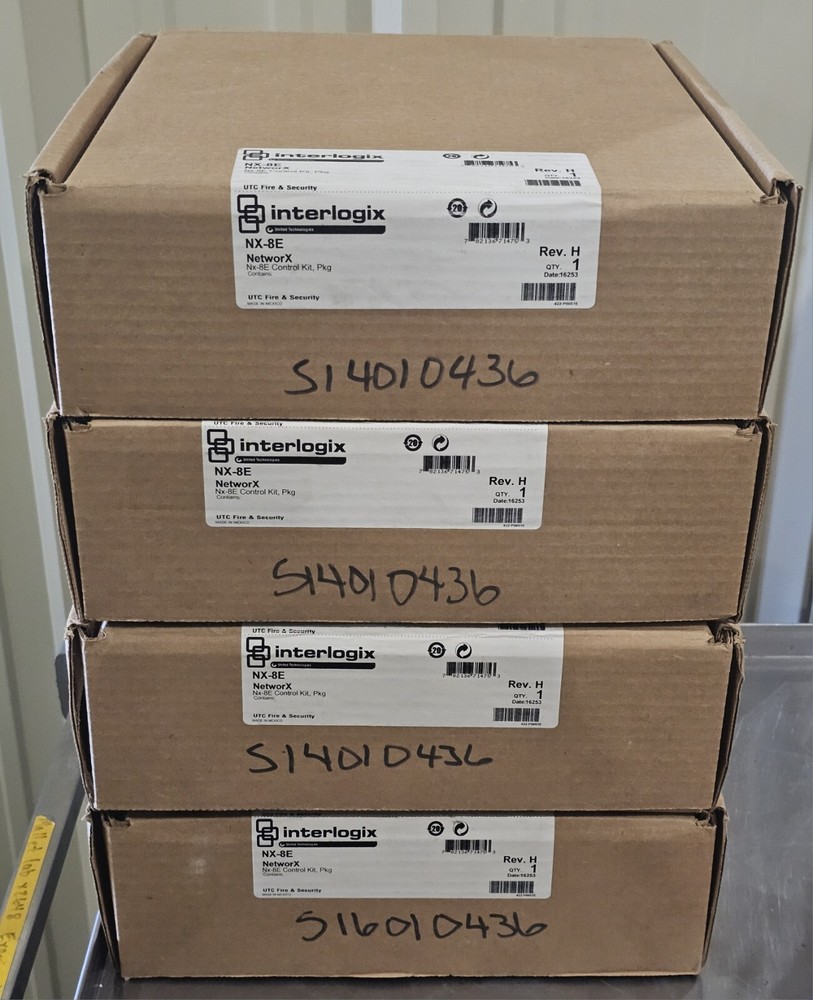 UTC Fire & Security interlogix NX-8E Networx Control Kit Rev H