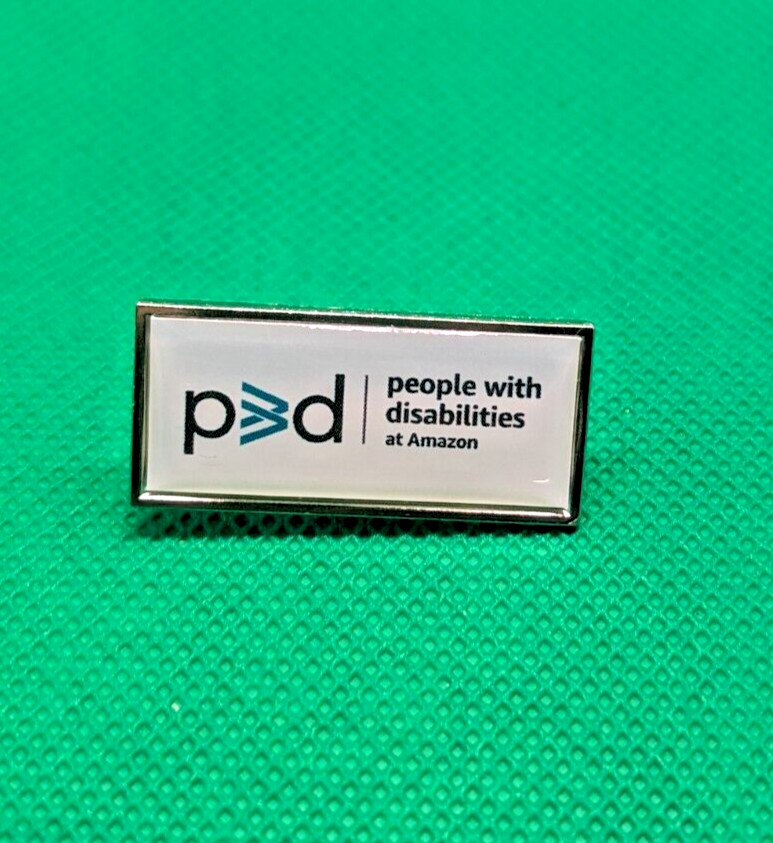 Amazon PECCY Pin PWD At Affinity Group People with Disabilities