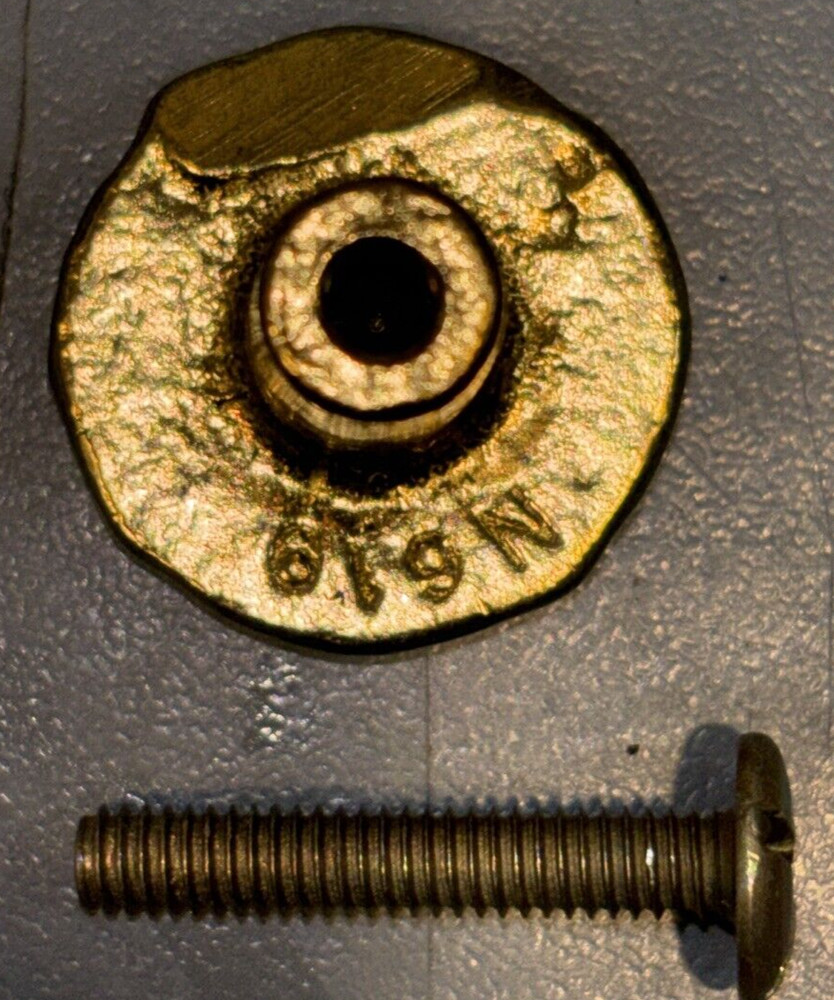 Brushed Brass Cabinet Door Handle Pull. Flower