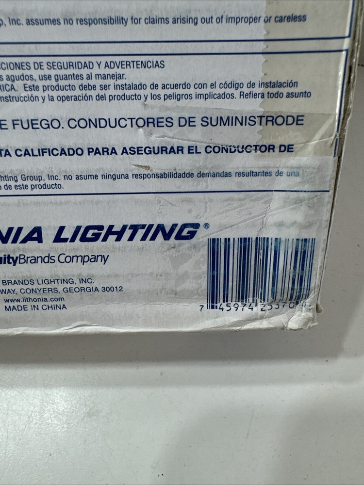 Lithonia Lighting Quantum Thermoplastic LED Emergency Exit Sign Red Letters READ