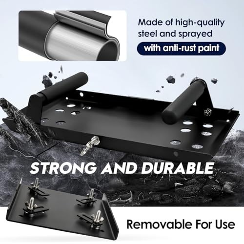 Universal Bottle Jack Base Plate Stabilizer, Adjustable Landing Pad, 20 Ton Max