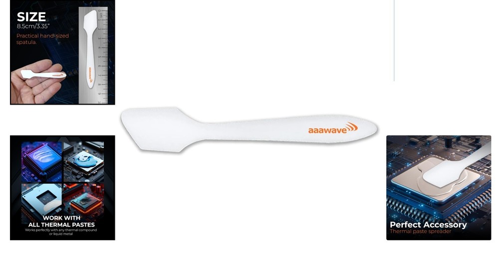 Efficient Thermal Paste Spreader for Enhanced Device Lifespan - Easily Apply