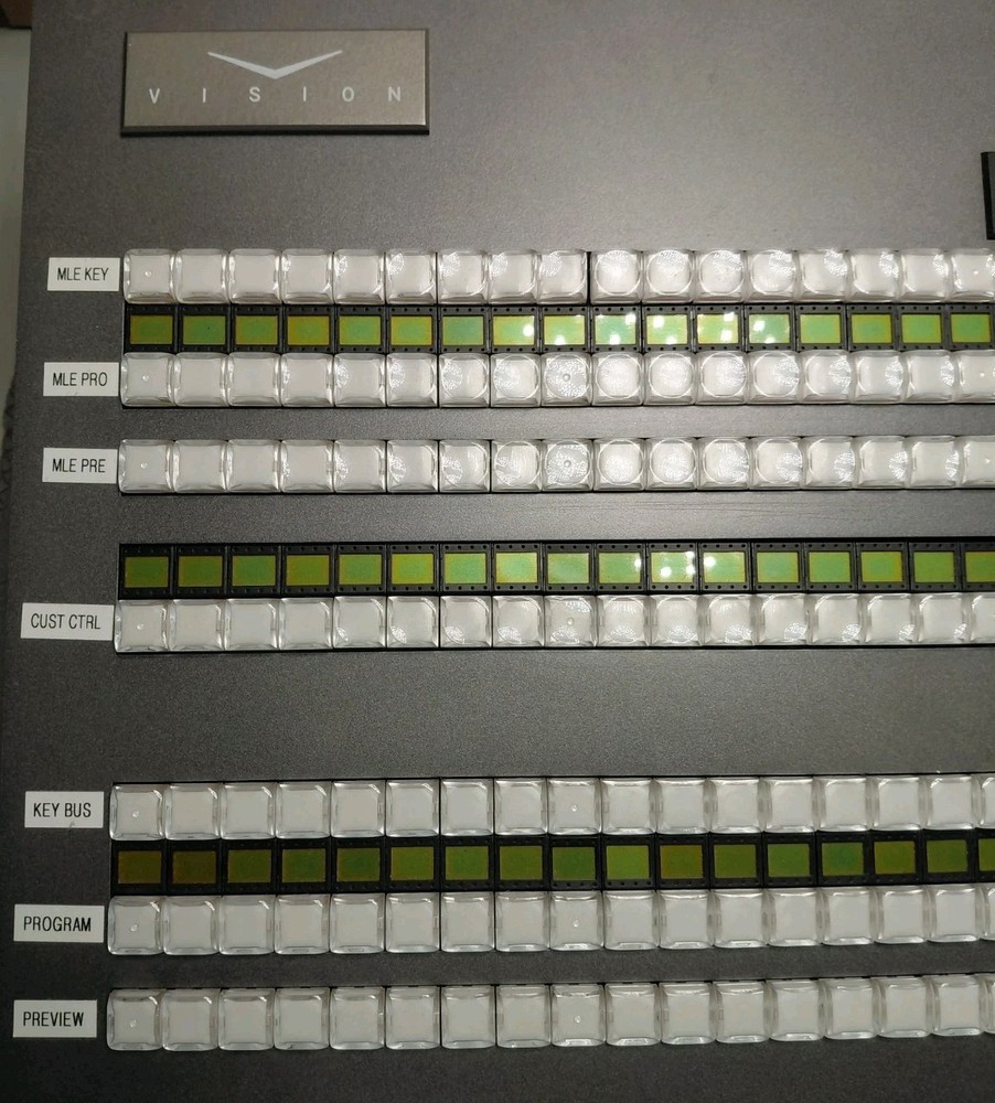 Ross Video Vision 2 Control Panel V2MP-001 - Powers On - Very Nice - UNTESTED