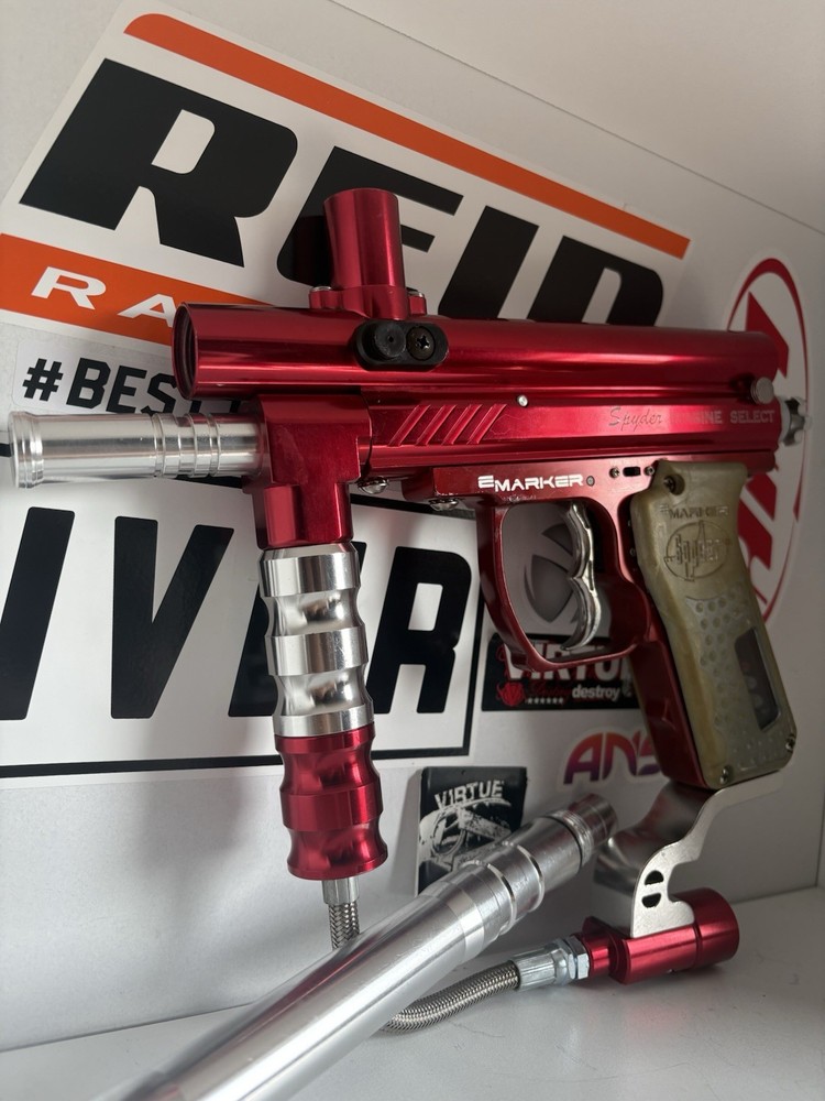 Spyder Imagine Select E Marker Metallic Red Paintball Gun