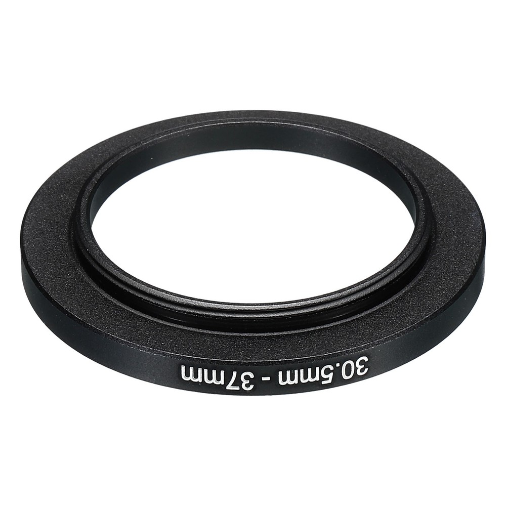 30.5mm-37mm Metal Step Up Ring, Camera Lens Filter Adapter Ring Black