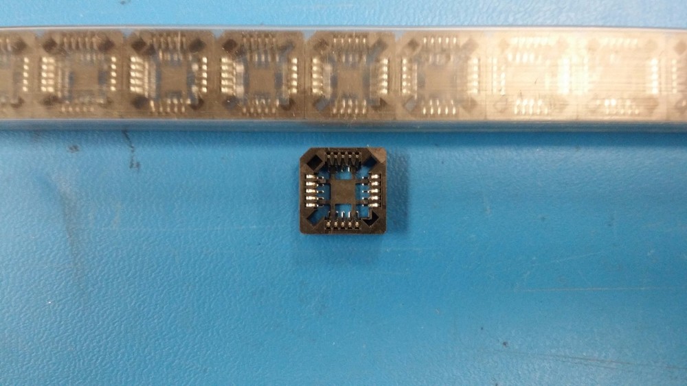 (10 PCS) MSM-PLCC-20-TX MAXCONN 20 PIN PLCC SOCKET SMD