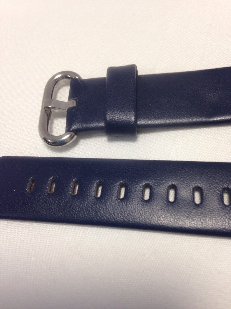 Waloo Leather Grain Apple Watch Replacement Band. 38mm/black
