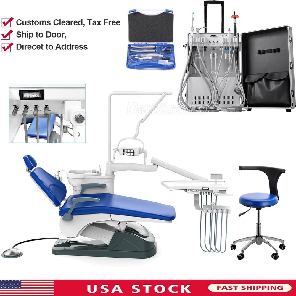 Dental Unit Chair Computer Control DC Motor/Portable Delivery Unit /Handpiece 4H