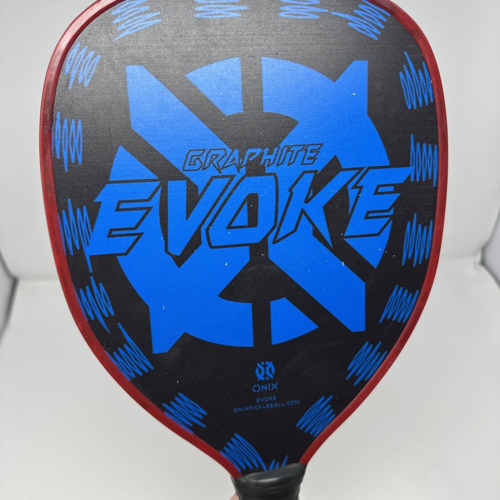 EVOKE TEAR DROP GRAPHITE PICKLEBALL PADDLE