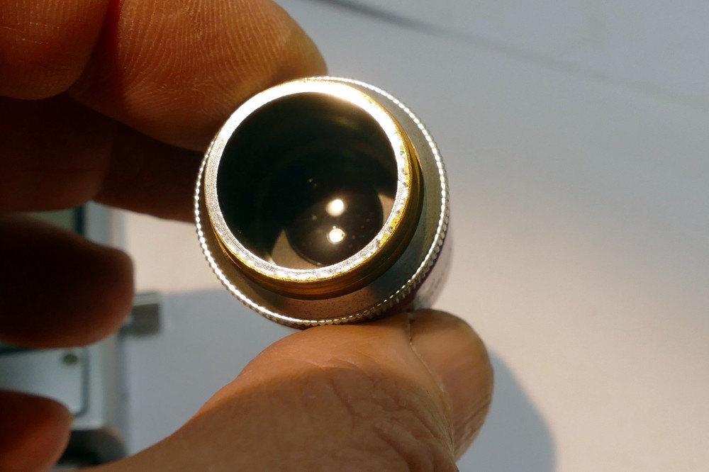 7X Research Devices RD Microscope Objective Lens IR Infrared 20mm thread