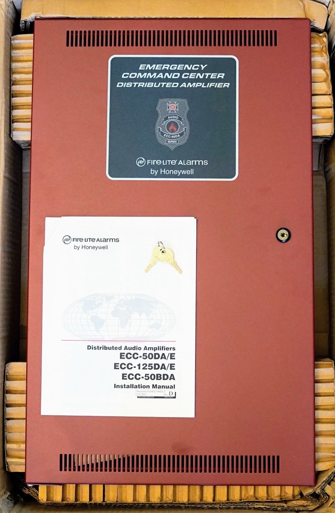 Honeywell Fire-Lite ECC-50DA Emergency Center Distributed Audio Amplifier