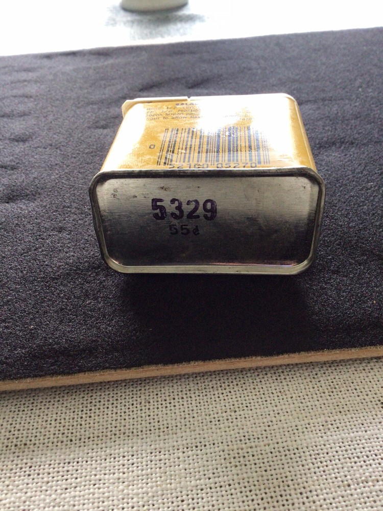 Vintage McCormick Double Superfine Mustard Tin From 1977