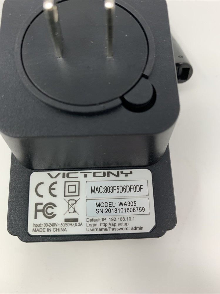 VICTONY 300Mbps Wifi Range Extender - WA305