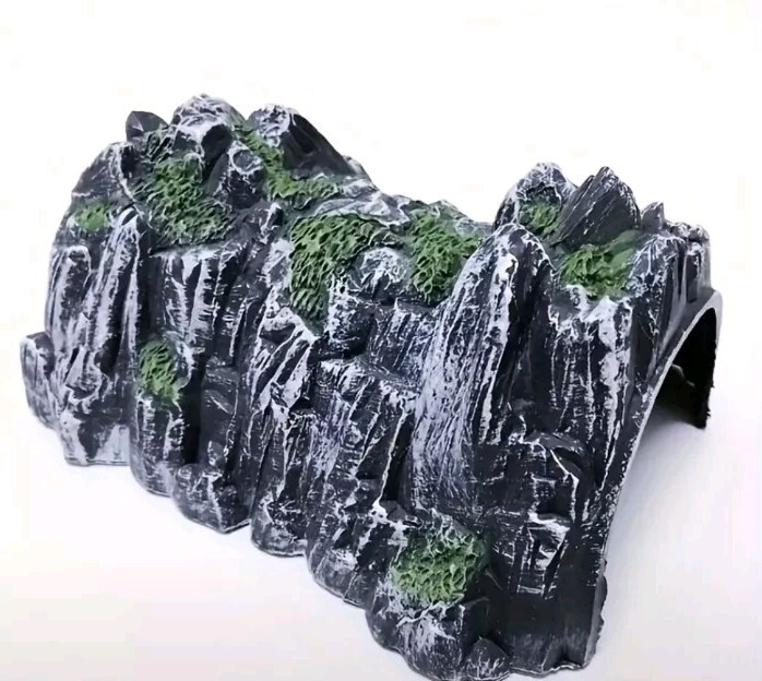 Plastic 1:87 Scale Model Toy Train Railway Cave Tunnels Sand Table Tunnel