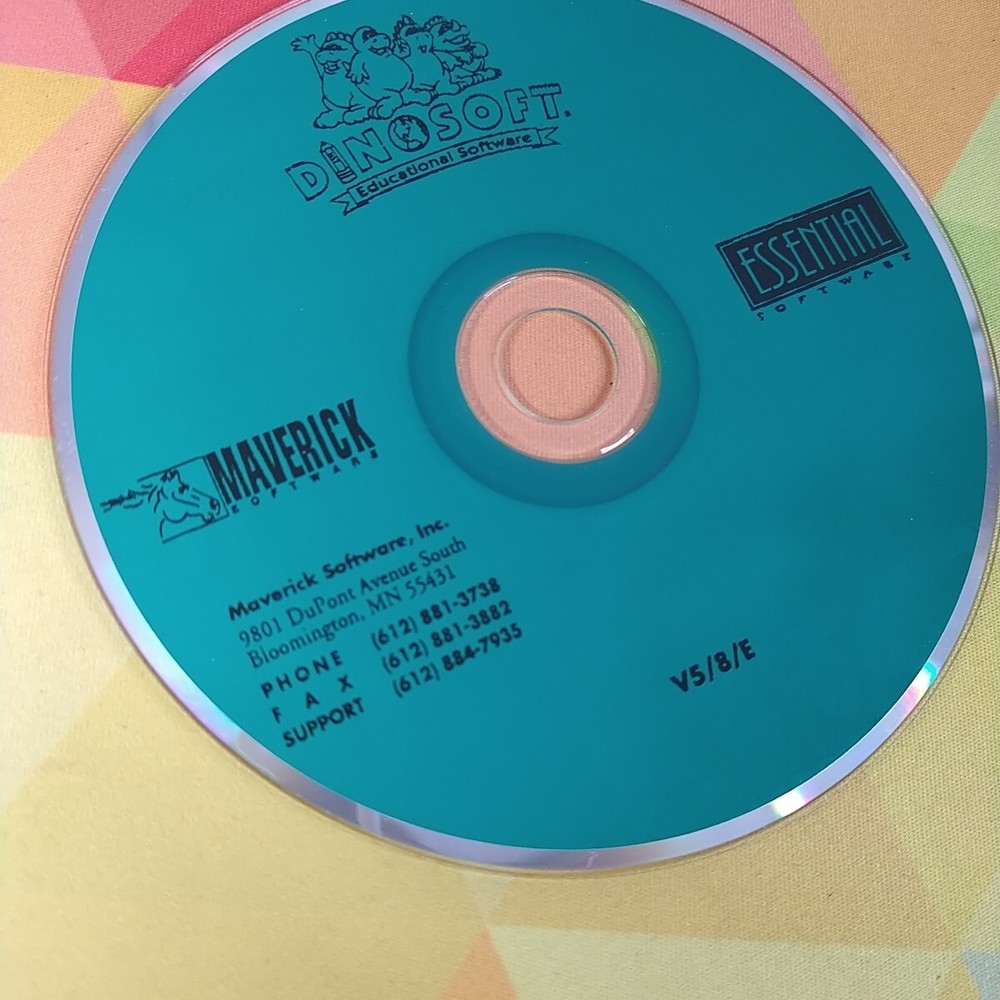 DinoSoft Educational Software Collection - All Modules (PC, Maverick) DISC ONLY!