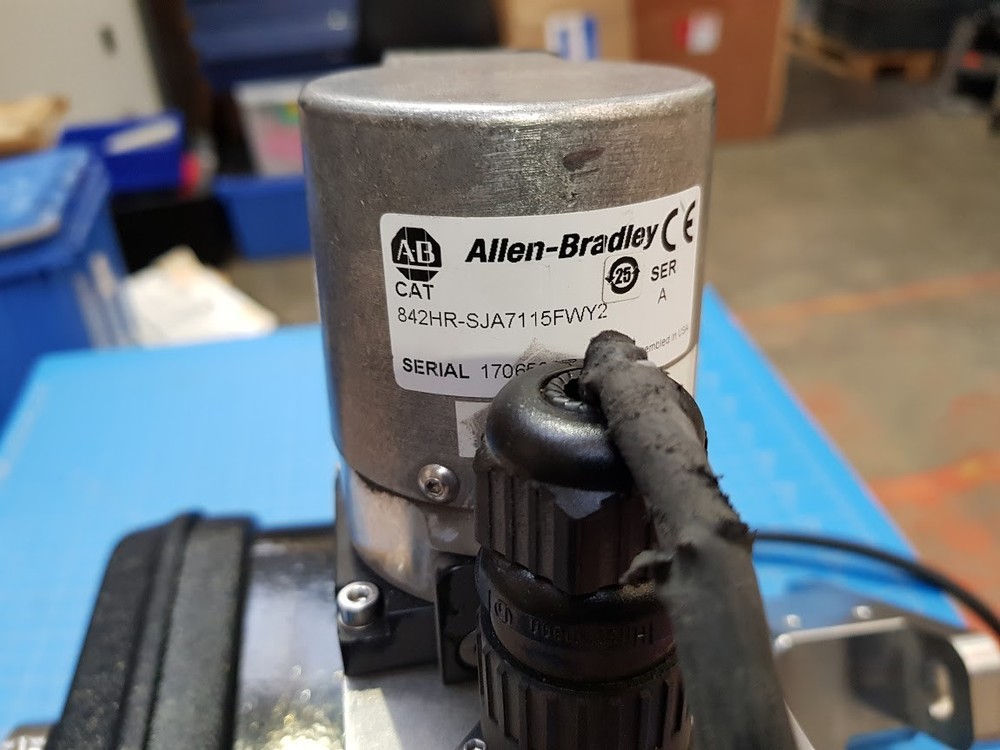 Servo Products Company Model 7000 Drill Press Head W/ Allen-Bradley Encoder