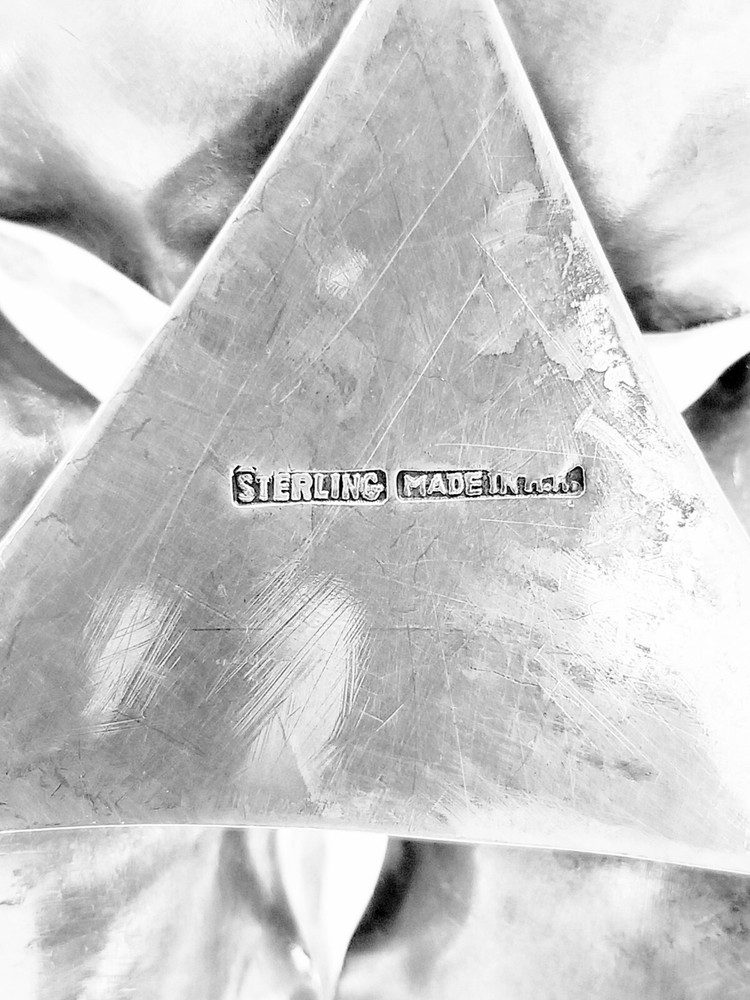 STERLING SILVER CHINESE 3 SECTION DISH
