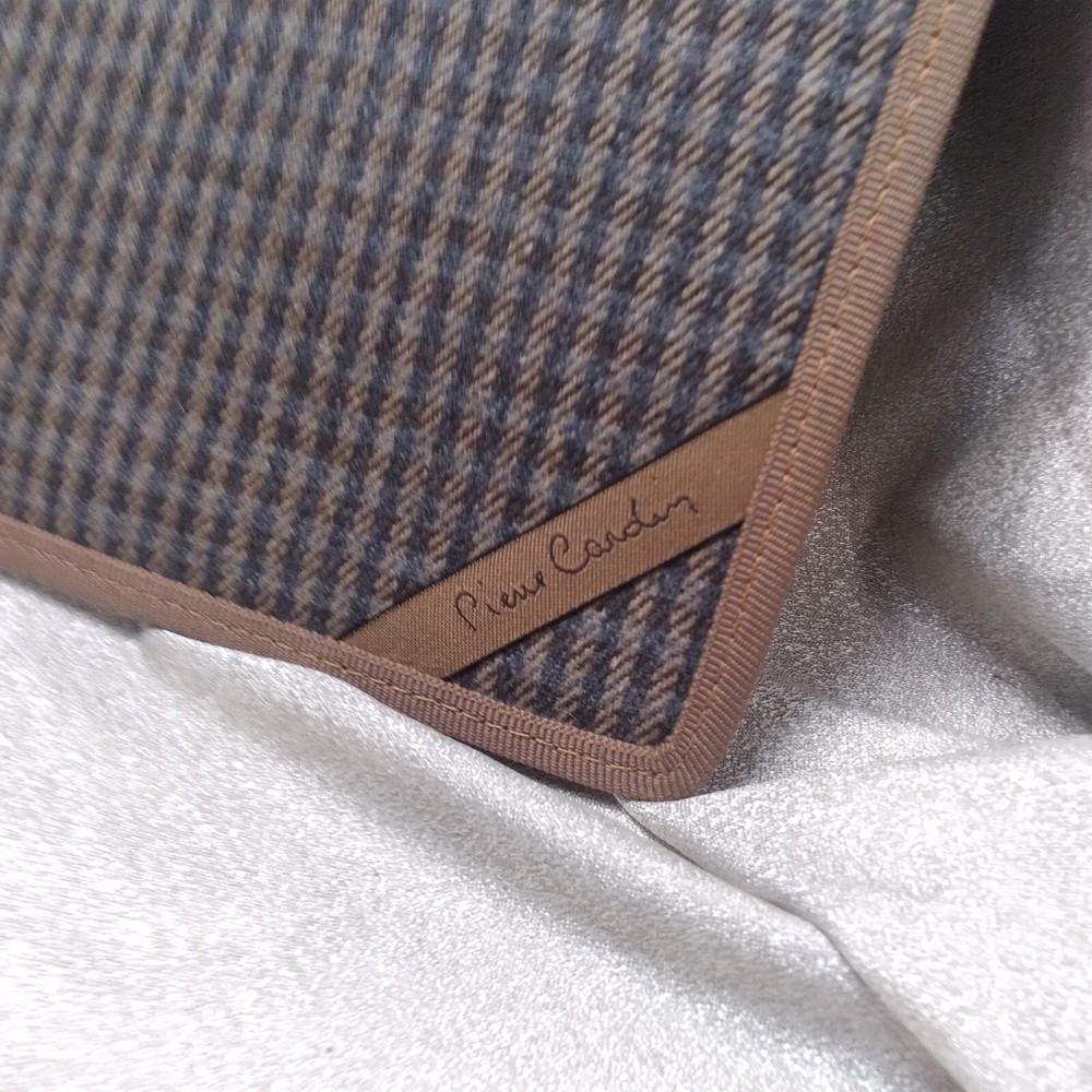 PIERRE CARDIN Briefcase Document Holder Laptop + Blocknote case fabric *Gift*