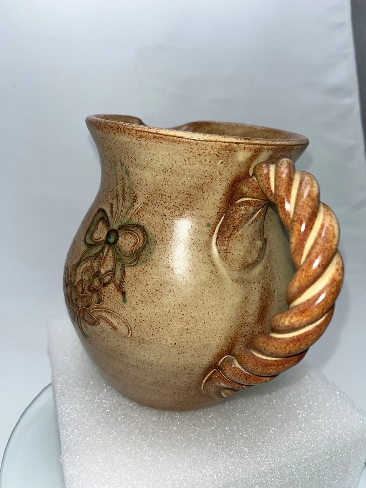 Vintage 6" Pottery Pitcher from Home Interiors