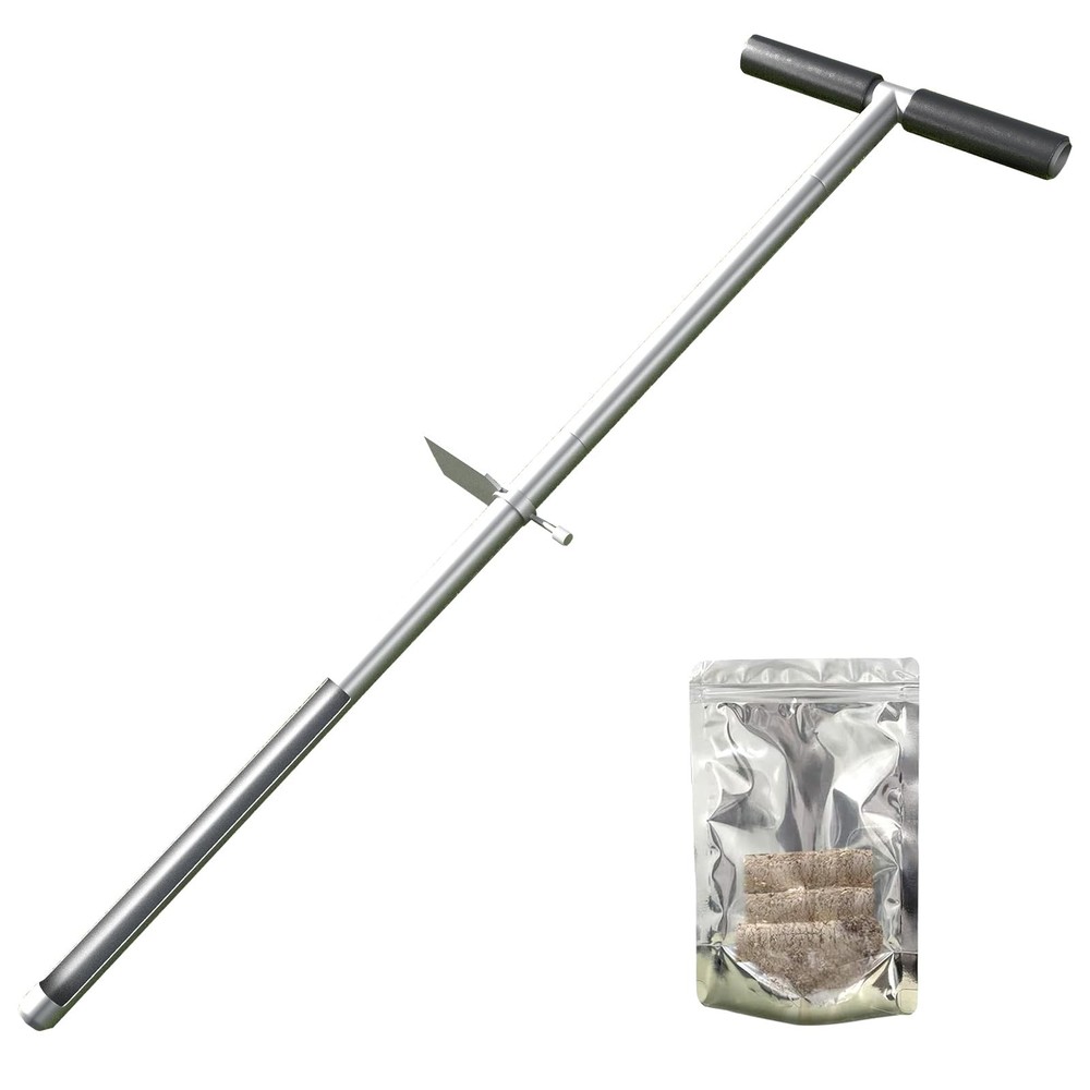 36" Soil Sampler Probe,Stainless Steel Soil Sampler Tool,Soil Core Sample Bag...