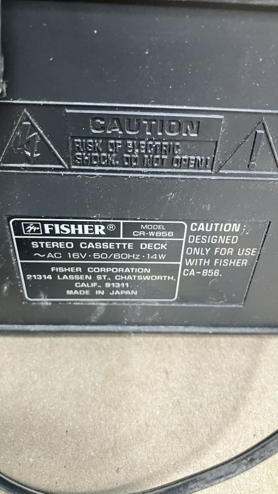 Fisher Studio Standard Stereo Component System Lot Amplifier EQUALIZER TUNER Etc