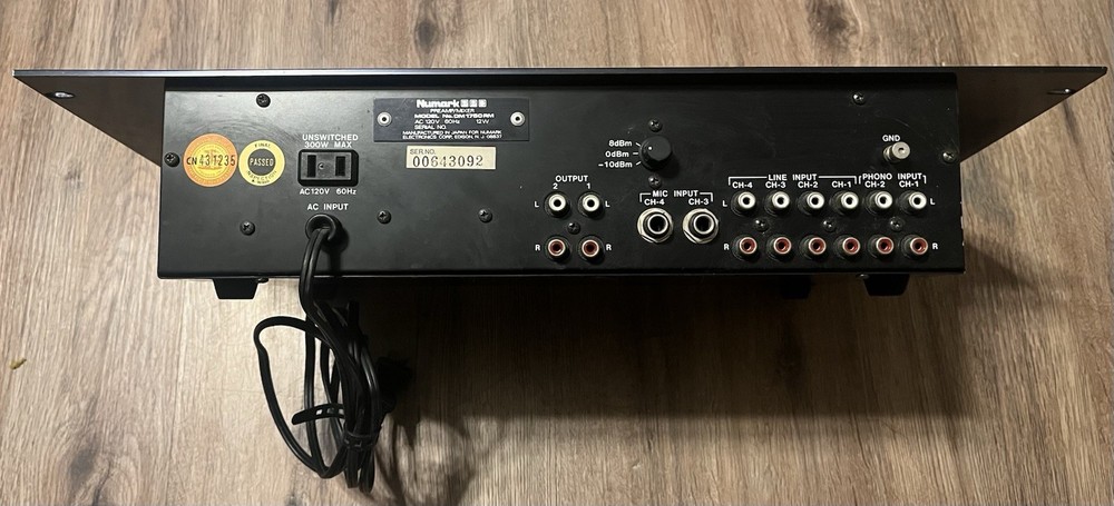 Numark PPD Preamp/Mixer (READ DESCRIPTION)