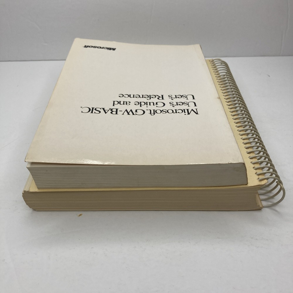 Microsoft GW-Basic User's Guide *PLUS* Using MS-DOS (Rev 3)