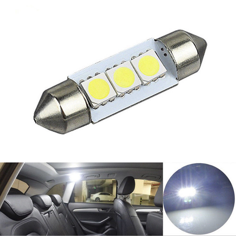 14PCS White LED Interior License Light Package Kit For Chevy Silverado 2000-2006
