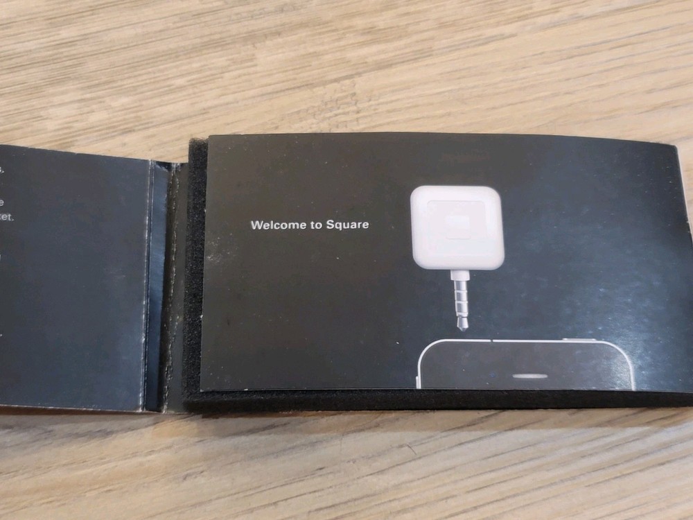 Credit Card Reader Chip Machine for Apple Or Android Phones Square® OPEN BOX