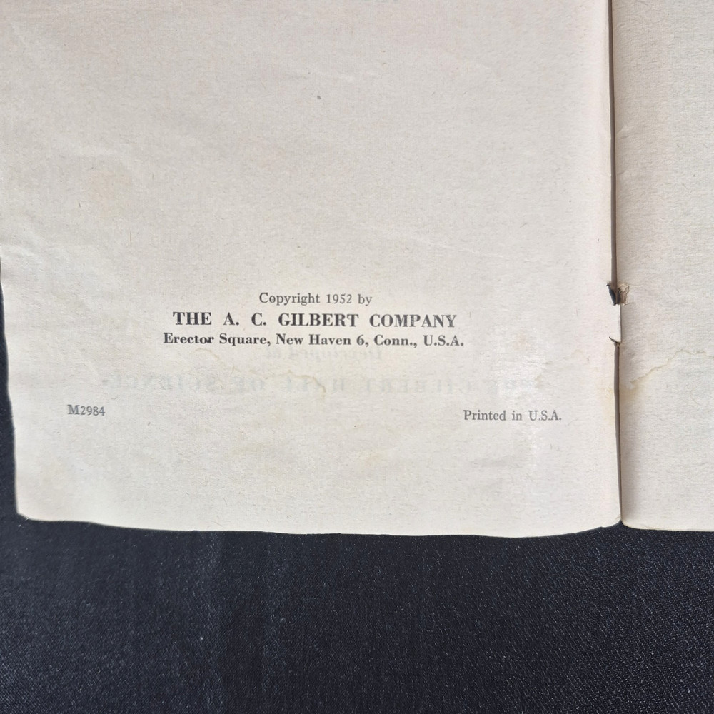 American Flyer Instructions For Assembling And Operating Trains Booklet 1952