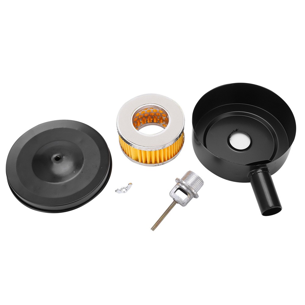 Air Compressor Muffler Iron Shell Noise Reduction For Compressor Accessories New