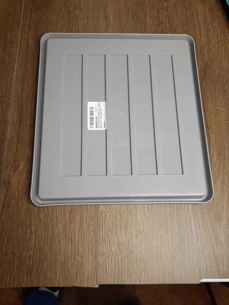 storex large craft & activity tray plastic gray
