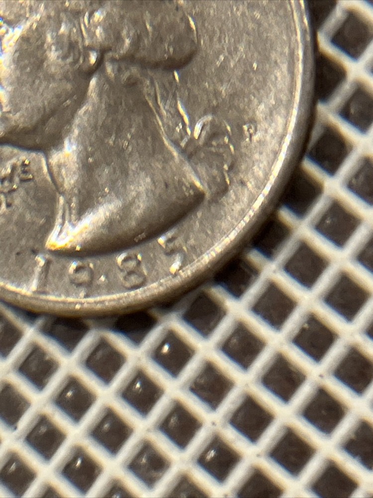 1985 Small P Quarter Dollar Errors On Libery
