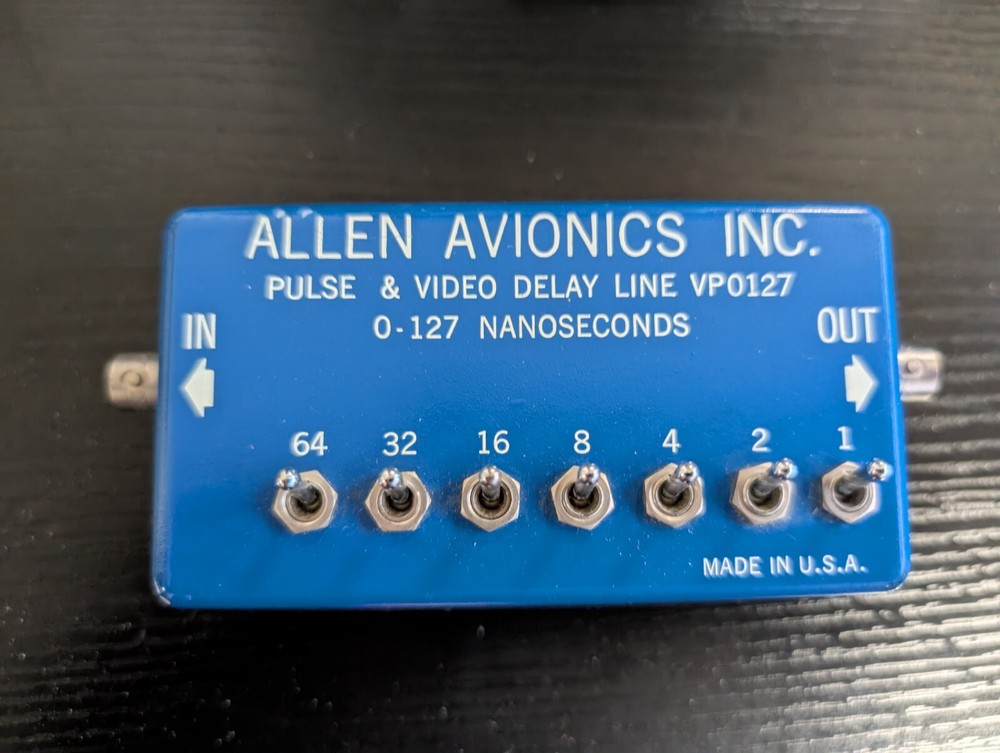 Allen Avionics Pulse & Video Delay Line