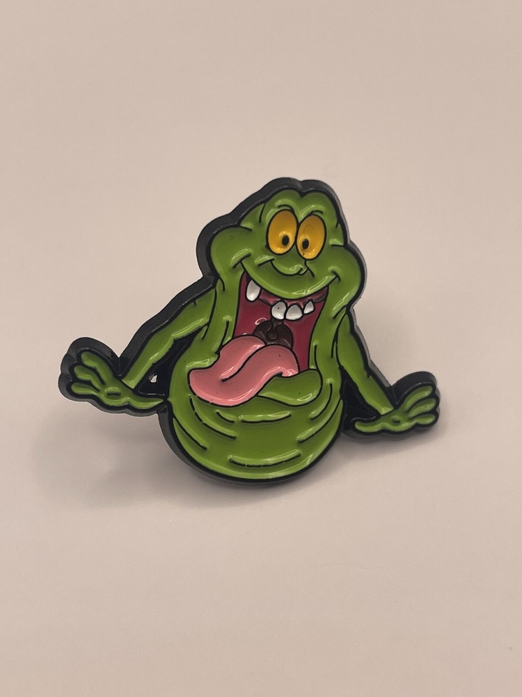 Ghostbusters Slimer Enamel Lapel Pin