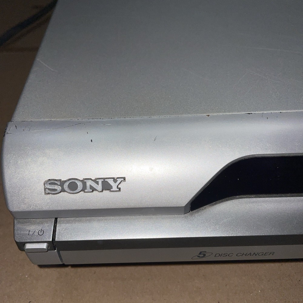 Sony HCD-DX255 Master DVD/CD Digital Amplifier 5 Disc Changer NO Remote