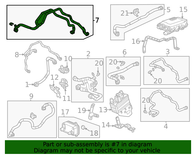 Genuine GM Coolant Hose 85522831