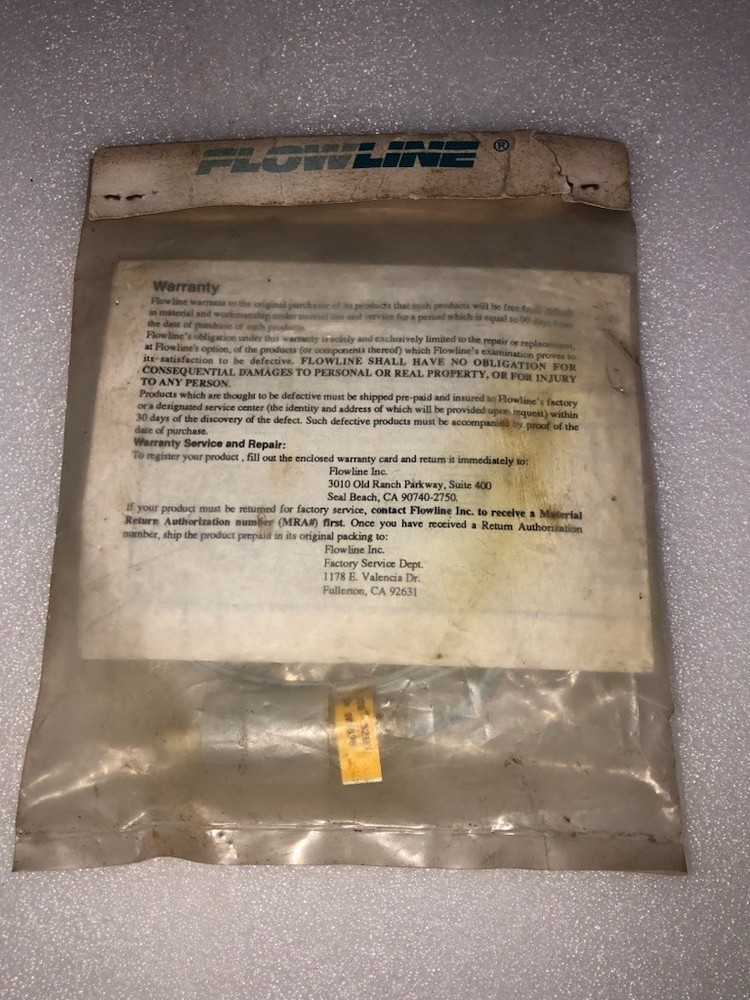 Flowline LV20 Vertical Float Switch