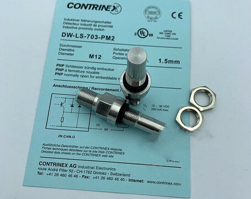 Contrinex DW-LS-703-PM2 Proximity Switch /