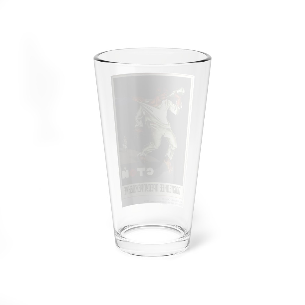 Soviet Era Poster 272 - Pint Glass 16oz