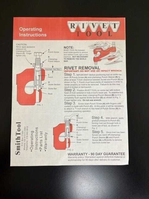 Smith Tool R-3030 Rivet Tool