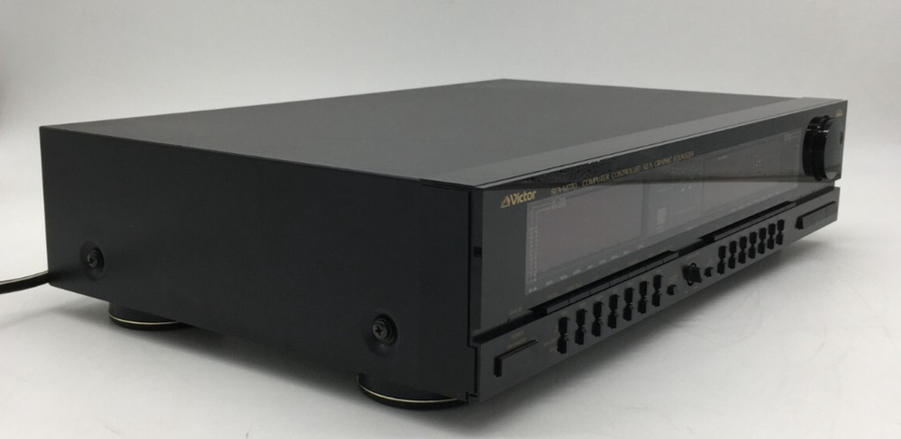 VICTOR SEA-M770 Graphic Equalizer Spectrum Analyzer Black Working Tested