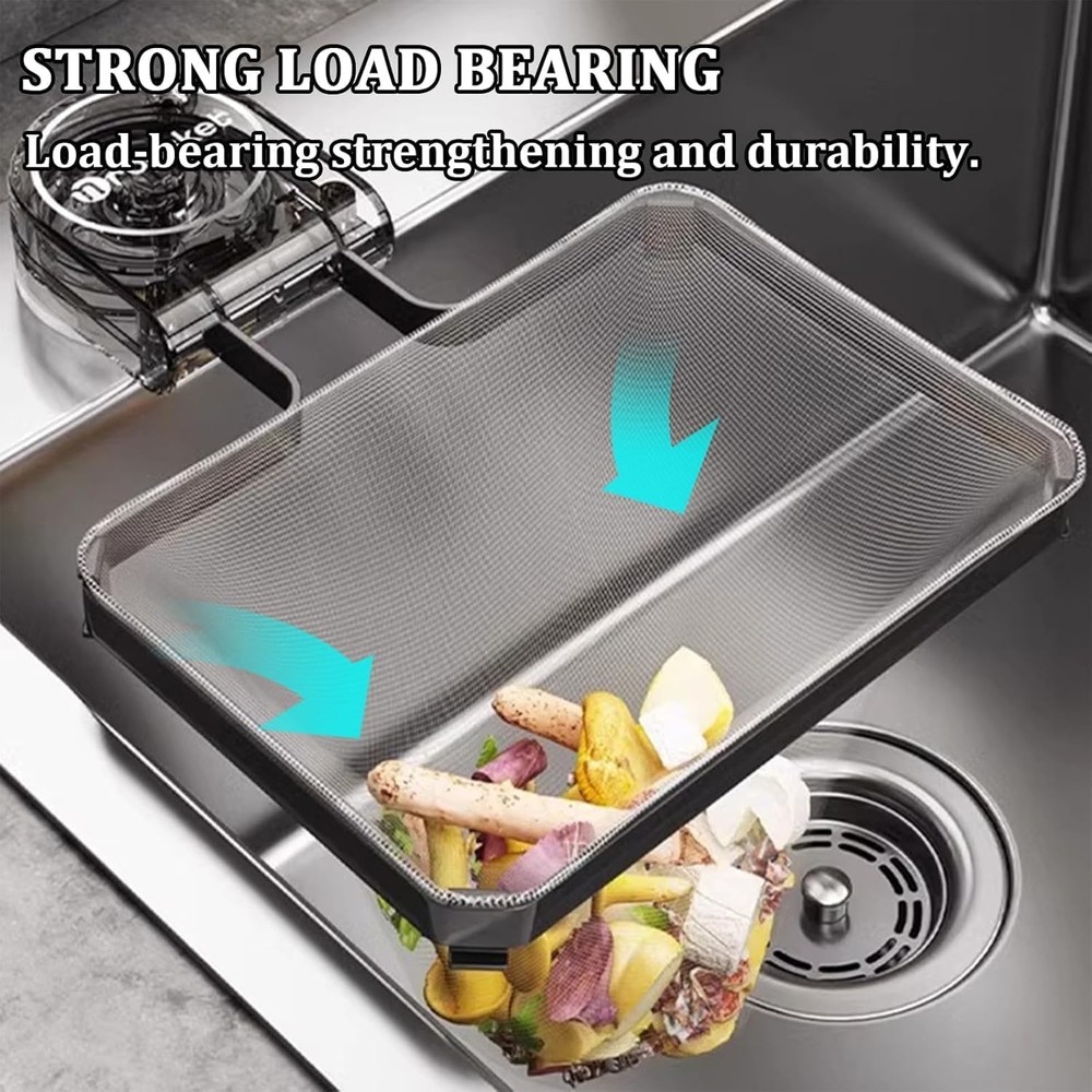 100pcs White Kitchen Sink Strainer Bags Not Include Strainer)