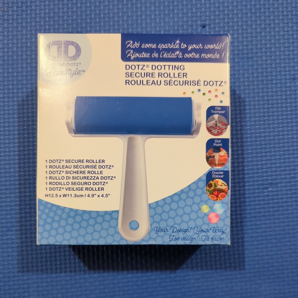 DIAMOND DOTZ Accessories Secure Roller, Vinyl Small to Medium