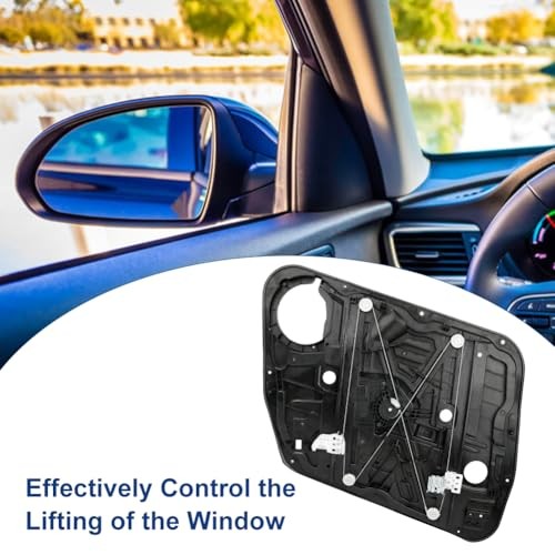 Front Right Passenger Side Power Window Regulator with Panel Without Motor