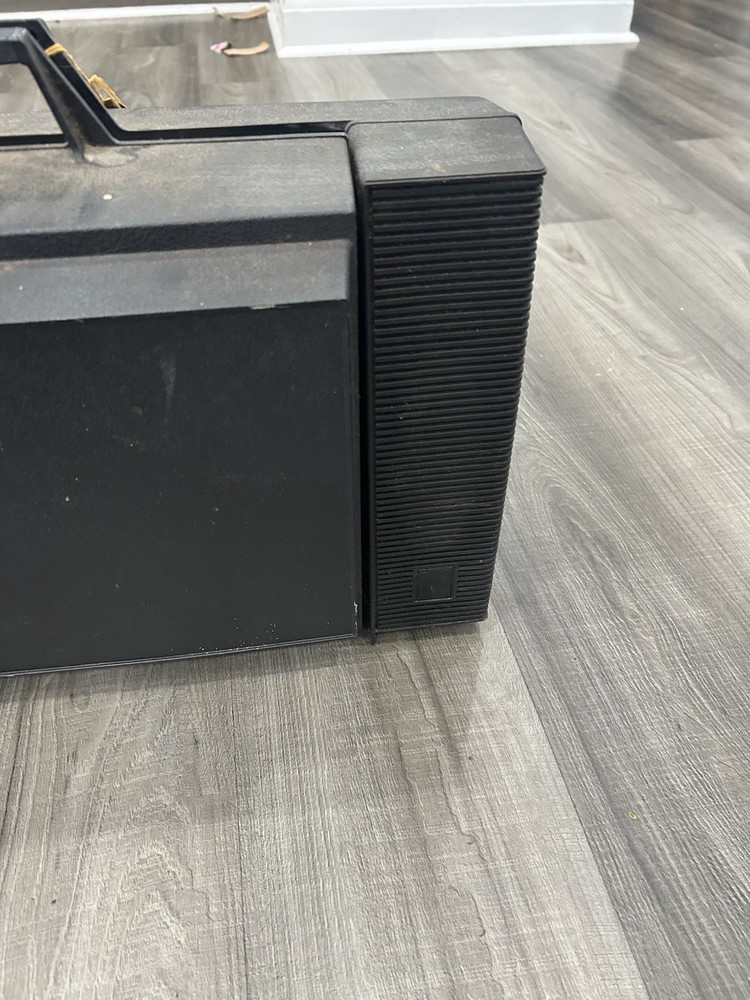 General Electric Wildcat Record Player- Solid State Black *READ DESCRIPTION*