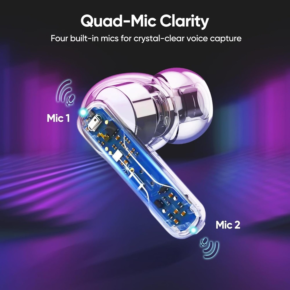 Q148 Middle Rabbit SW4 Wireless Gaming Earbuds