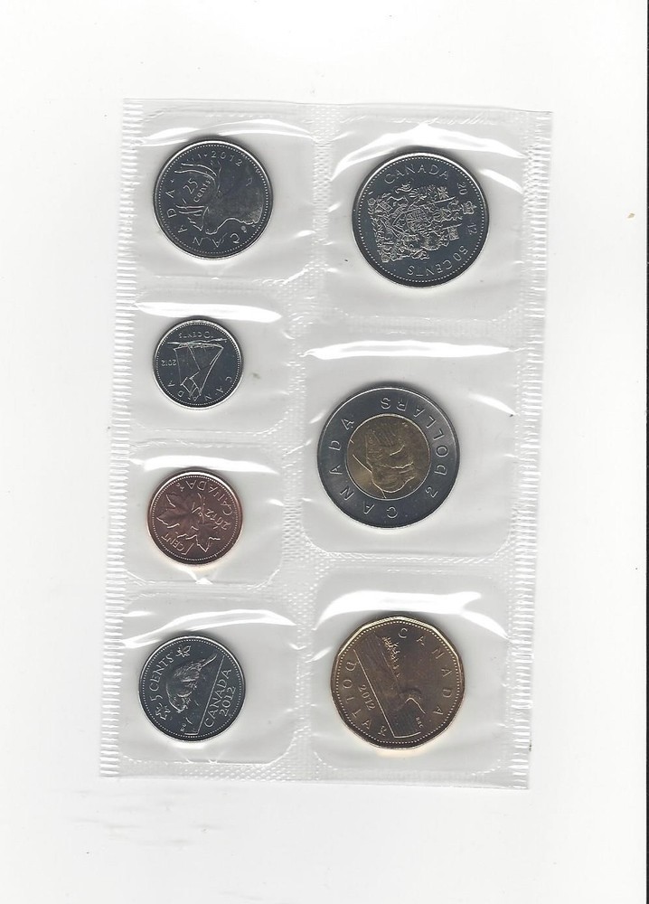 2012, Canadian, Proof-Like Set**